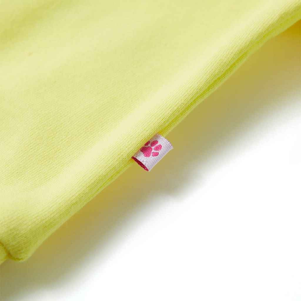 Sweatshirt para criança amarelo 92