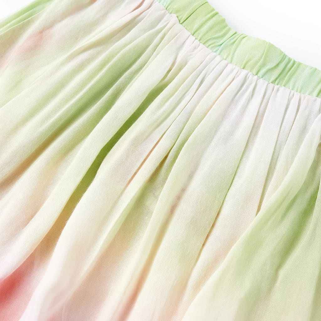 Saia plissada para criança rosa-claro 92