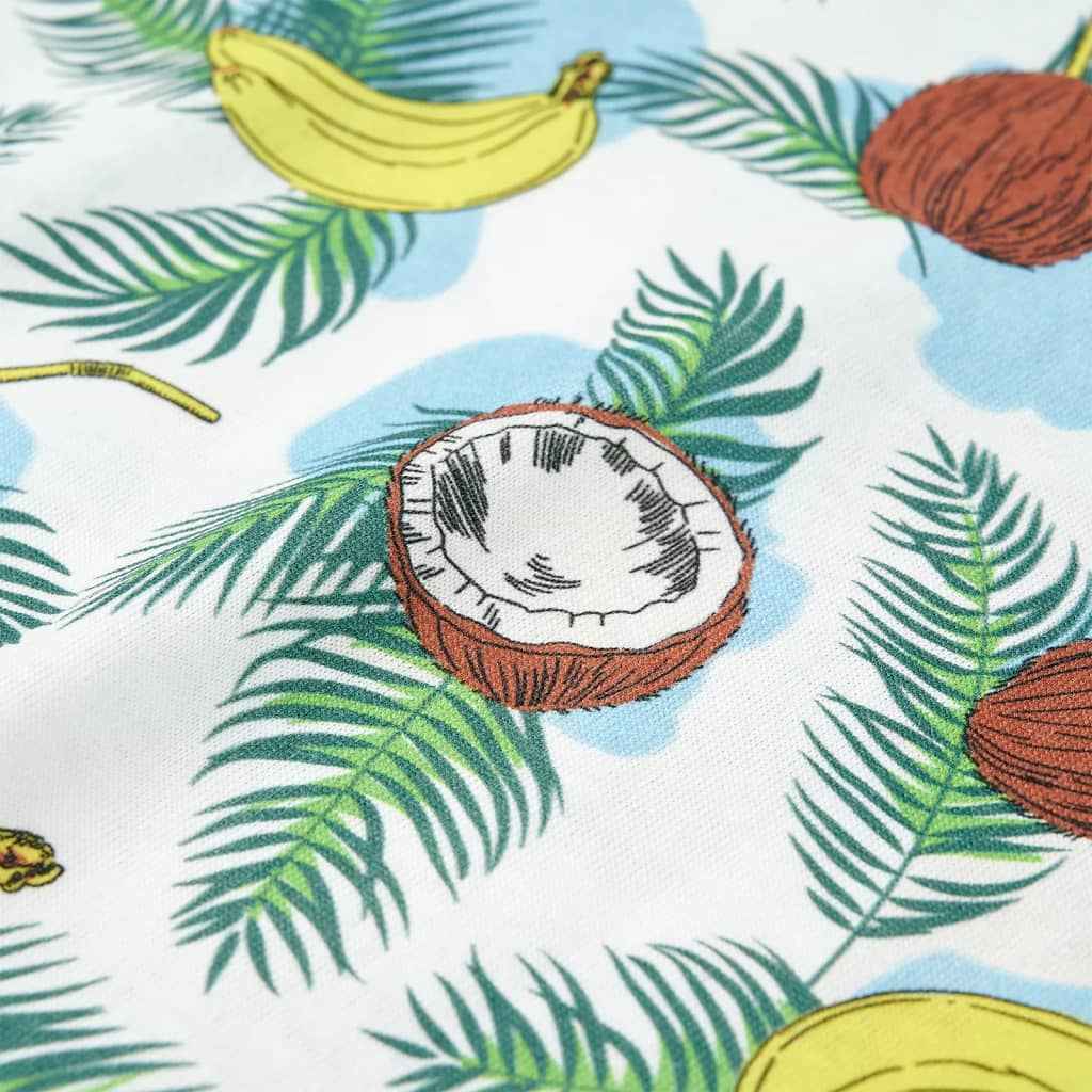 T-shirt de manga curta para criança multicor 92