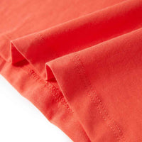 T-shirt para criança vermelho-claro 92