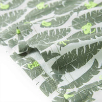 T-shirt para criança cor cru e hera-escuro 92