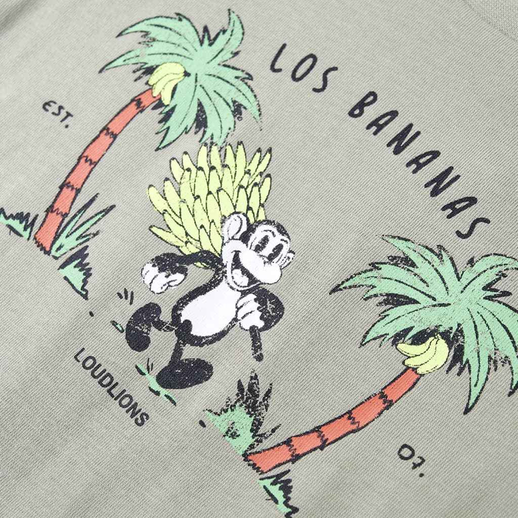 T-shirt infantil caqui-claro 92