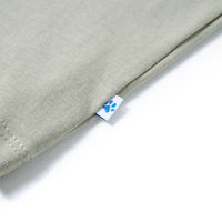 T-shirt infantil caqui-claro 92