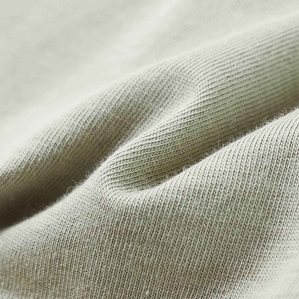 T-shirt infantil caqui-claro 92