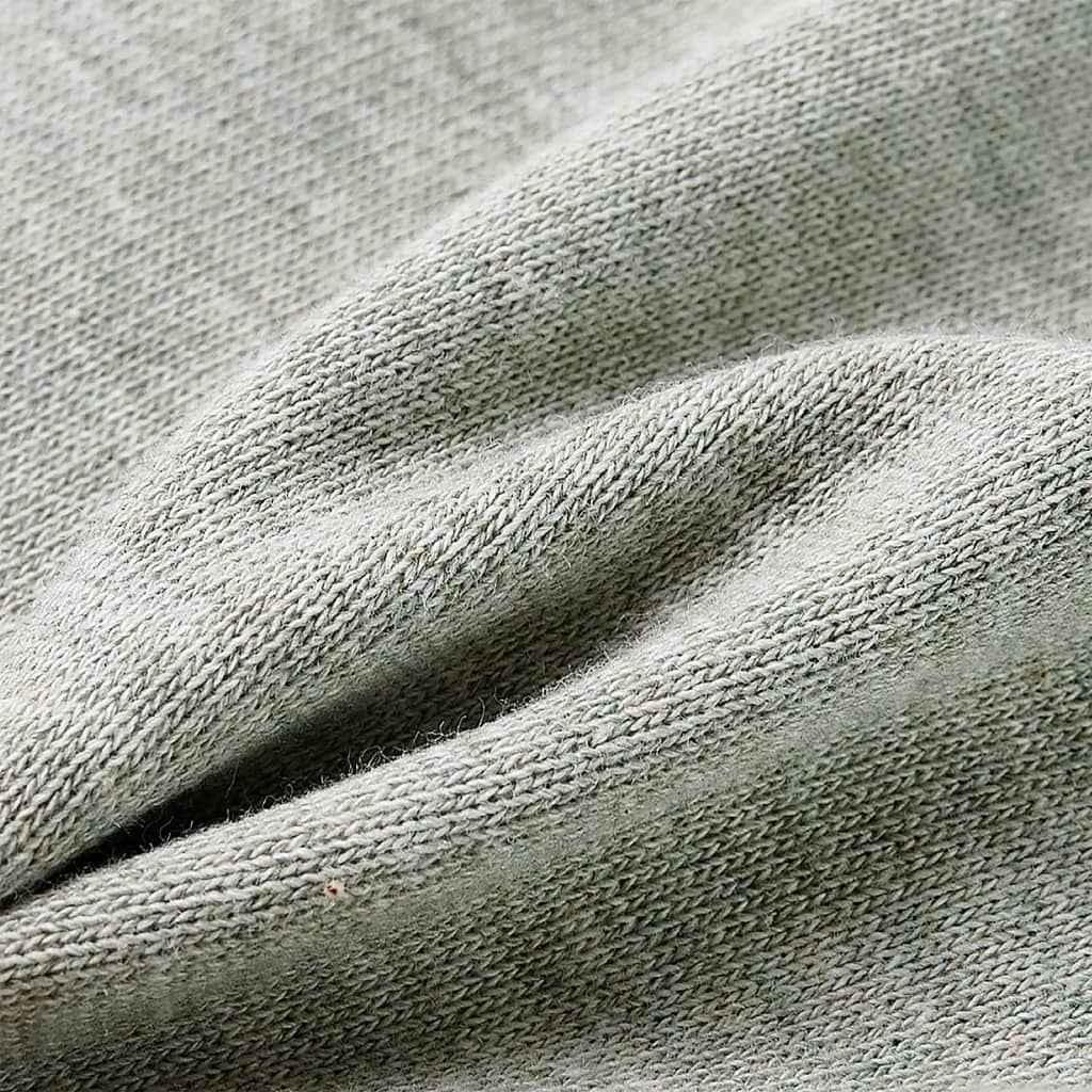 Calções de criança com cordão caqui-claro mesclado 92