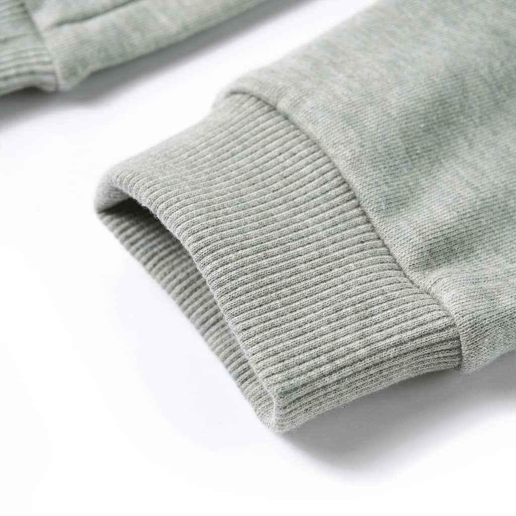 Calças de fato de treino para criança caqui-claro 92