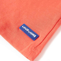 T-shirt para criança vermelho-claro 92