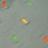 T-shirt de manga curta para criança caqui 92