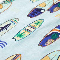 T-shirt de manga cava para criança azul-suave 92