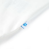 T-shirt de manga curta para criança cor cru 92