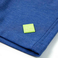 Calções de criança com cordão azul mesclado 92