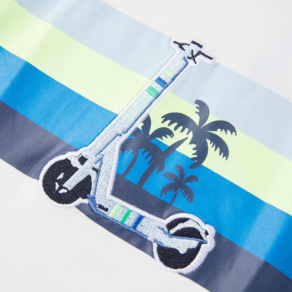 T-shirt infantil cor cru 92