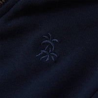 Sweatshirt para criança com fecho azul-marinho 92