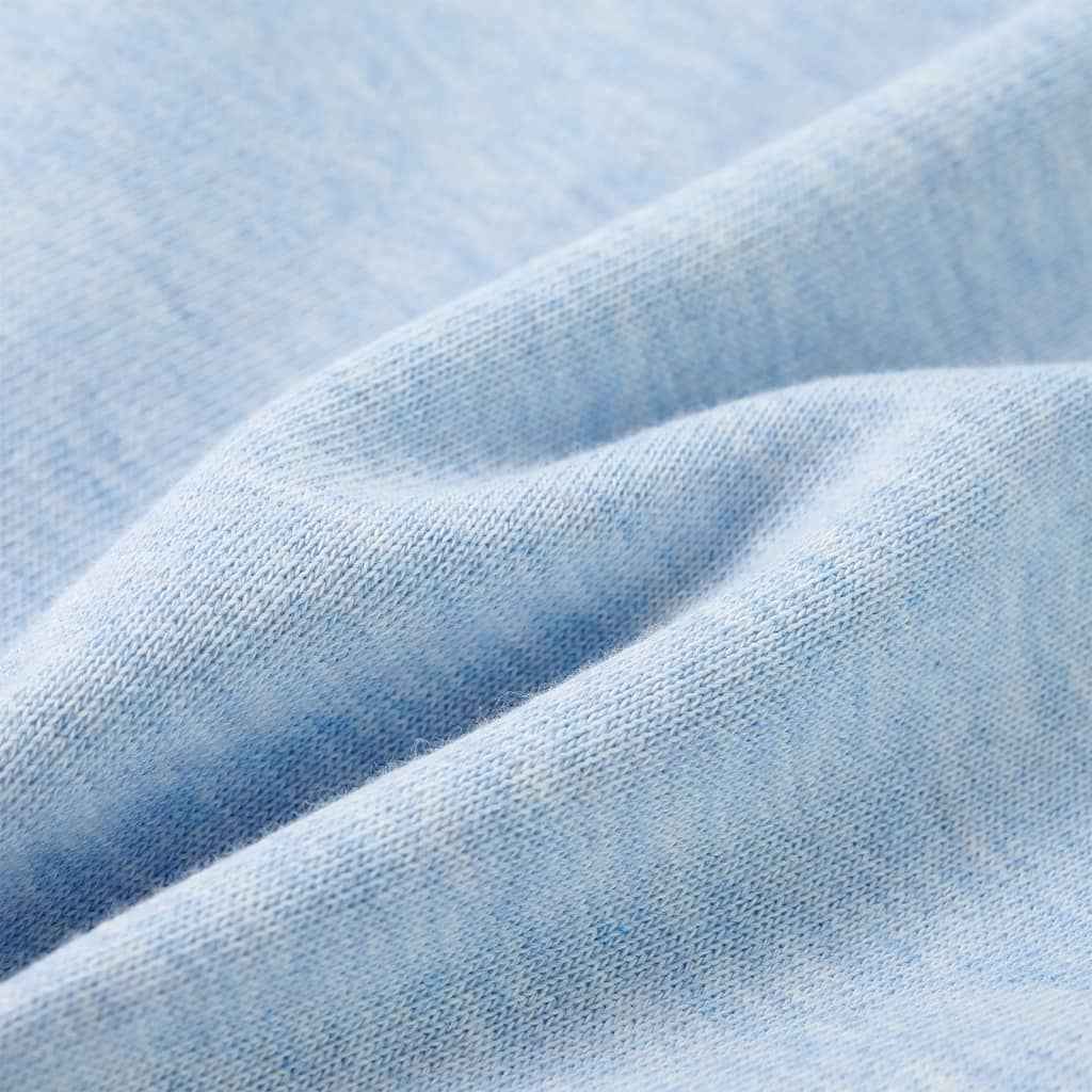 Sweatshirt para criança azul-suave mesclado 92