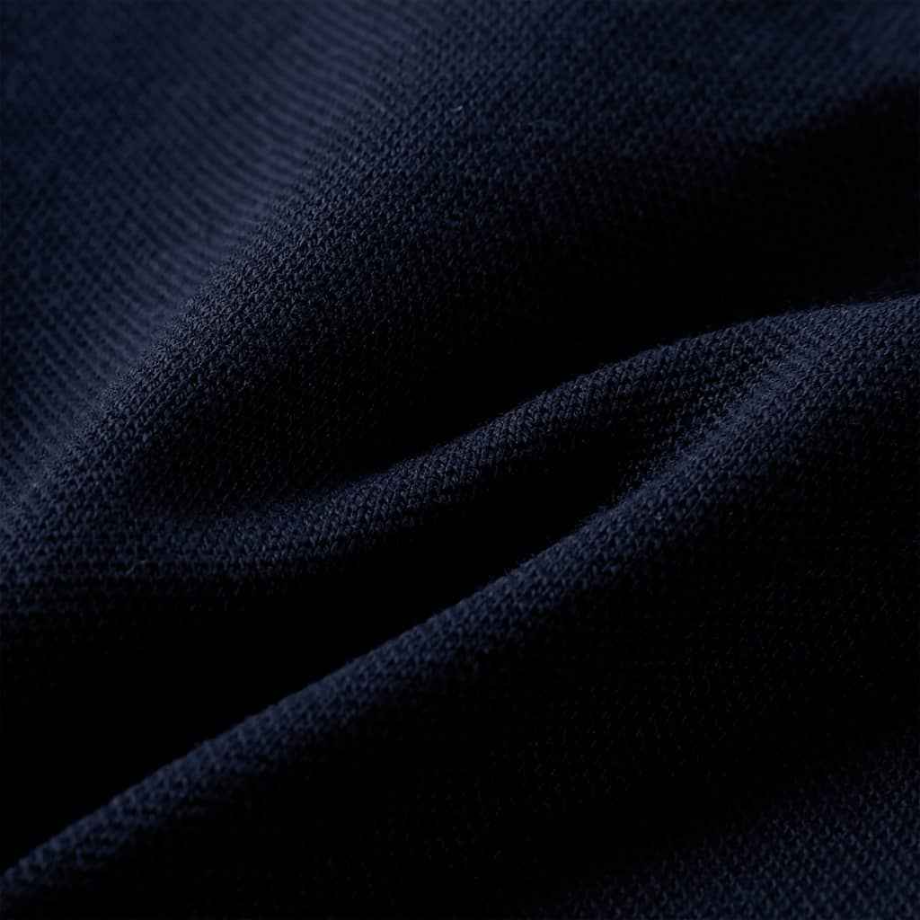 Calções de criança com cordão azul-escuro 92