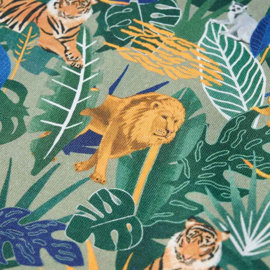 T-shirt de manga curta para criança multicor 92