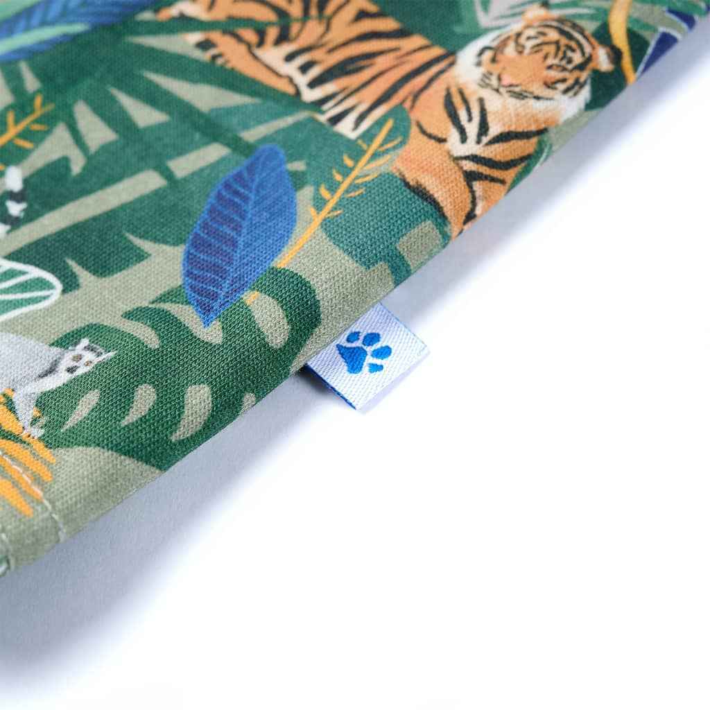 T-shirt de manga curta para criança multicor 92