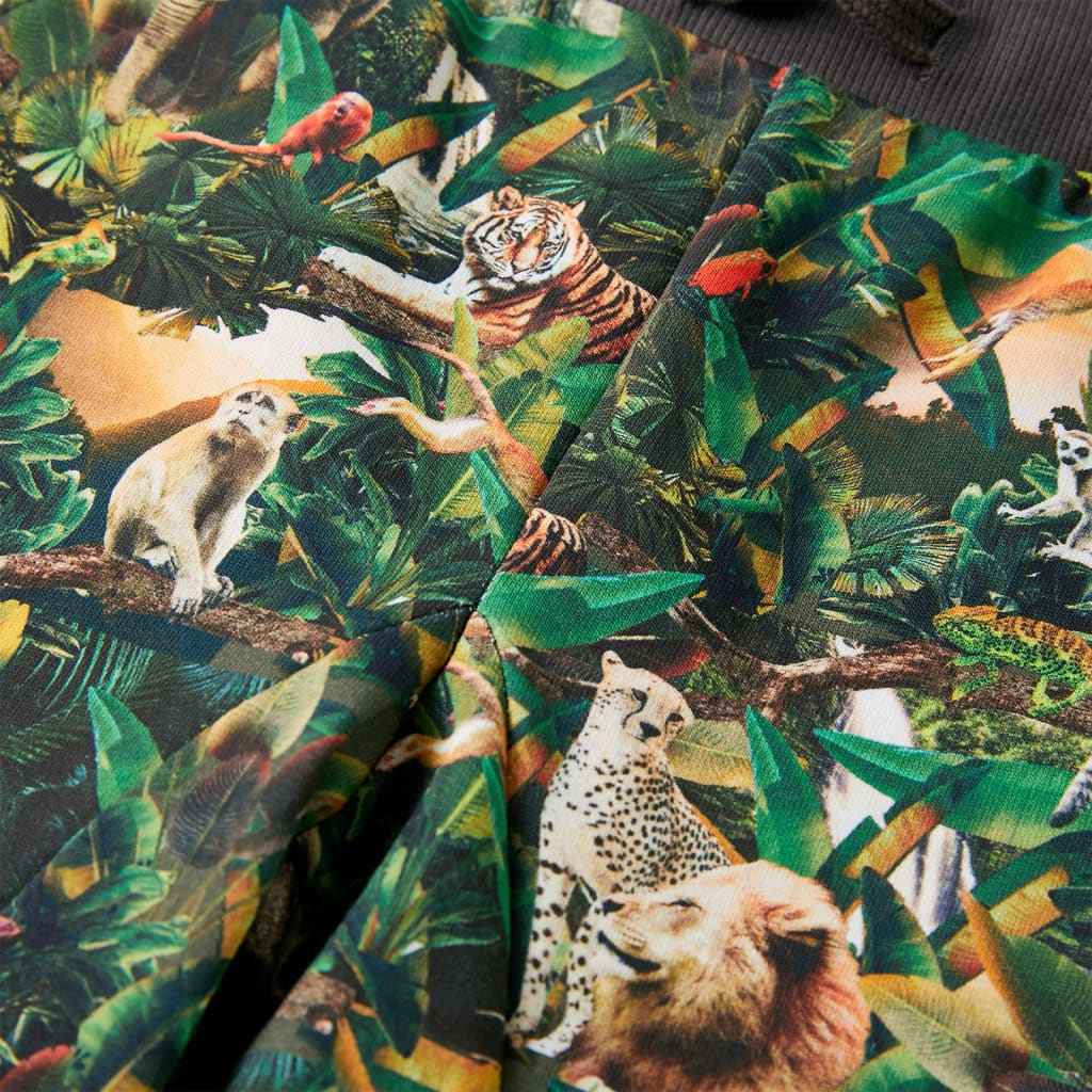 Calções de criança com cordão azul-petróleo 92