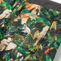 Calções de criança com cordão azul-petróleo 92