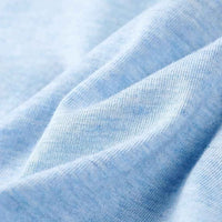 T-shirt para criança azul-suave mesclado 92