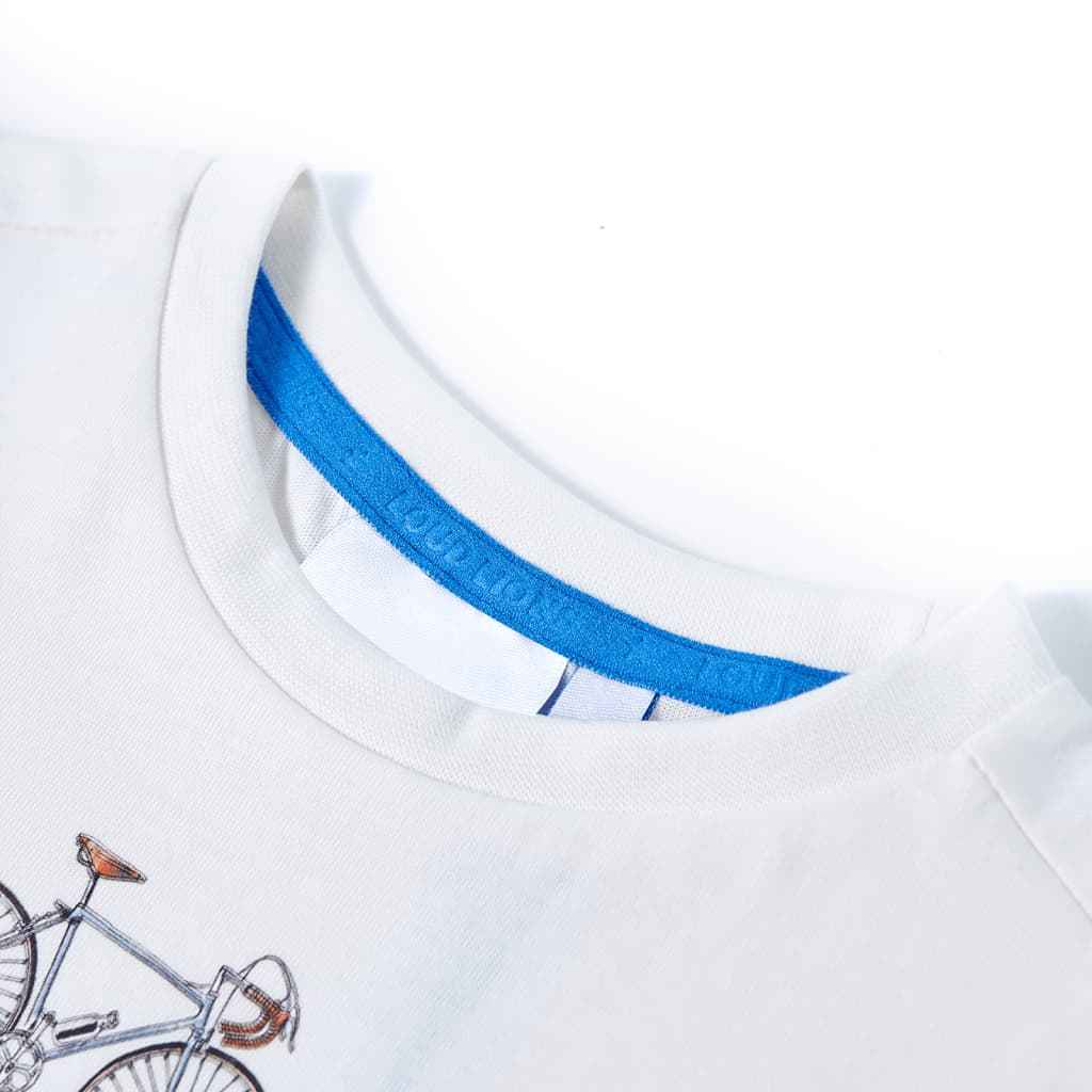 T-shirt infantil cor cru 92