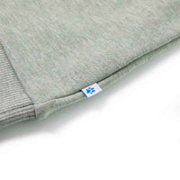Sweatshirt para criança cor caqui-claro mesclado 92