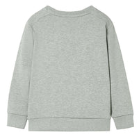 Sweatshirt para criança cor caqui-claro mesclado 128
