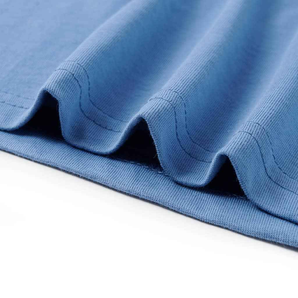 T-shirt de criança azul médio 92