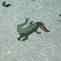 Sweatshirt para criança cor caqui-claro mesclado 92