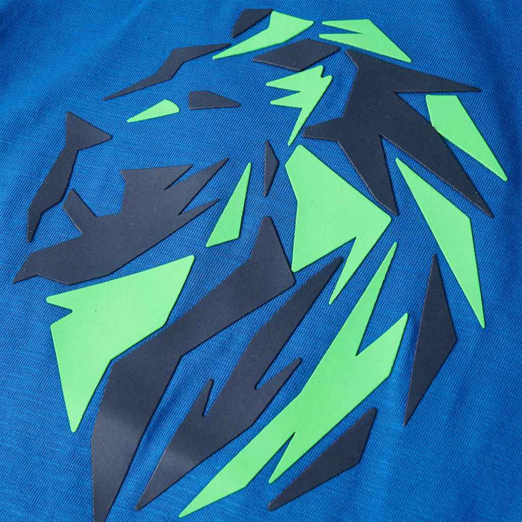 T-shirt de criança azul 92