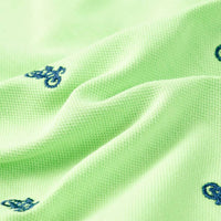Polo de criança verde néon 92