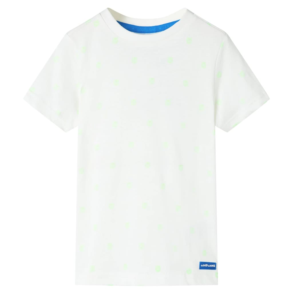 T-shirt infantil cor cru 92