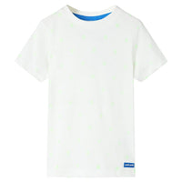 T-shirt infantil cor cru 92