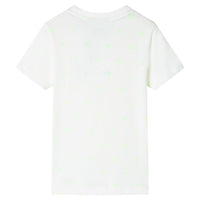 T-shirt infantil cor cru 92