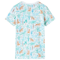 T-shirt infantil cor cru 92