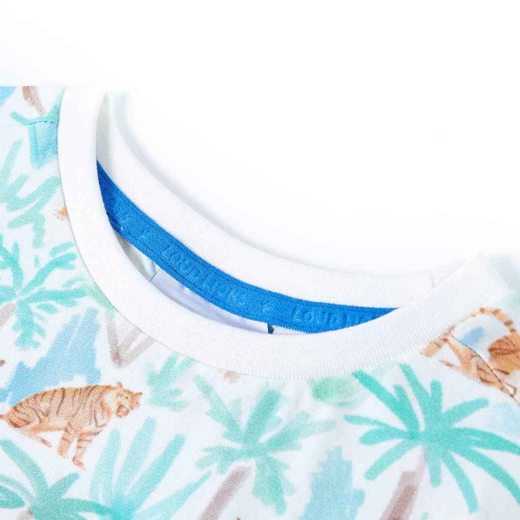 T-shirt infantil cor cru 92