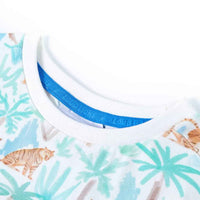 T-shirt infantil cor cru 92