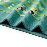 Sweatshirt para criança verde-claro mesclado 92