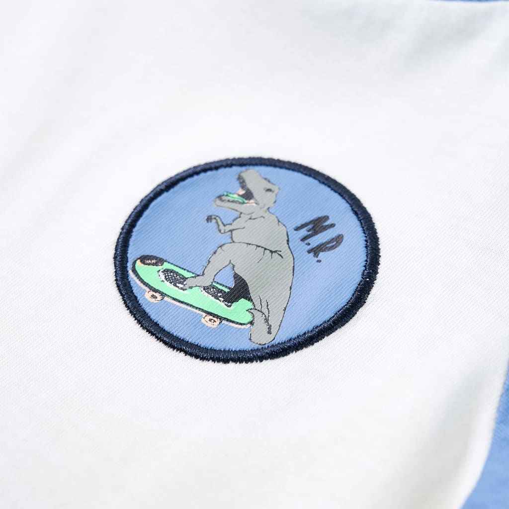 T-shirt infantil cor cru 92