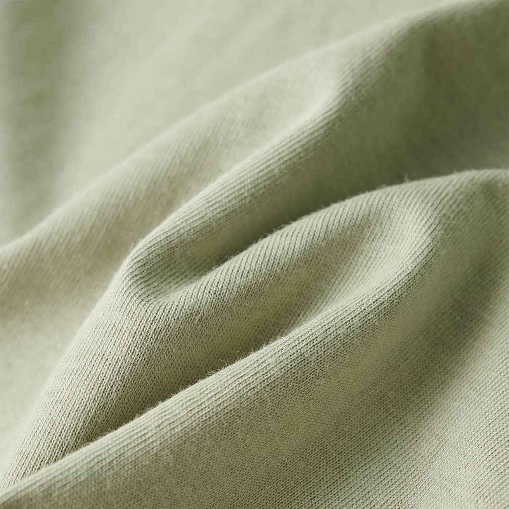 T-shirt infantil caqui-claro 92