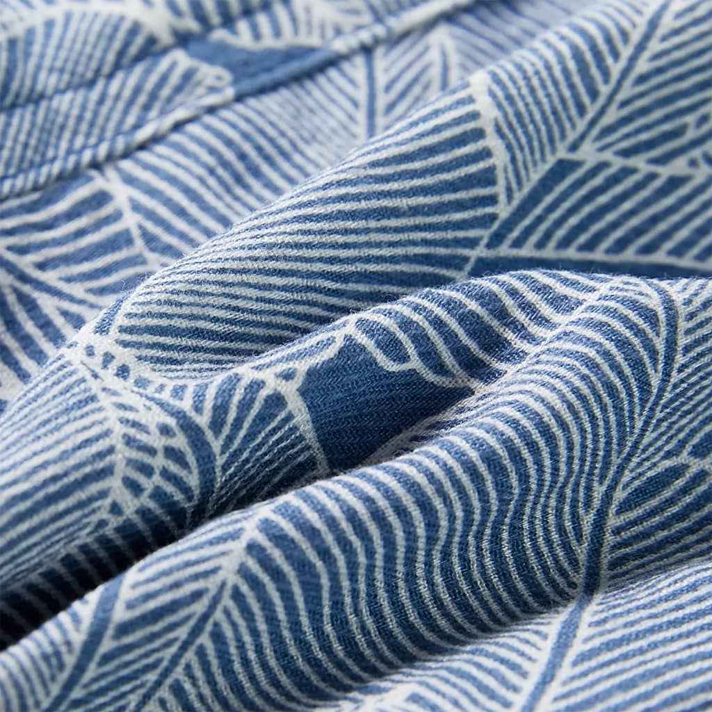 Calções de criança com cordão azul-escuro 92