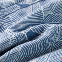 Calções de criança com cordão azul-escuro 92