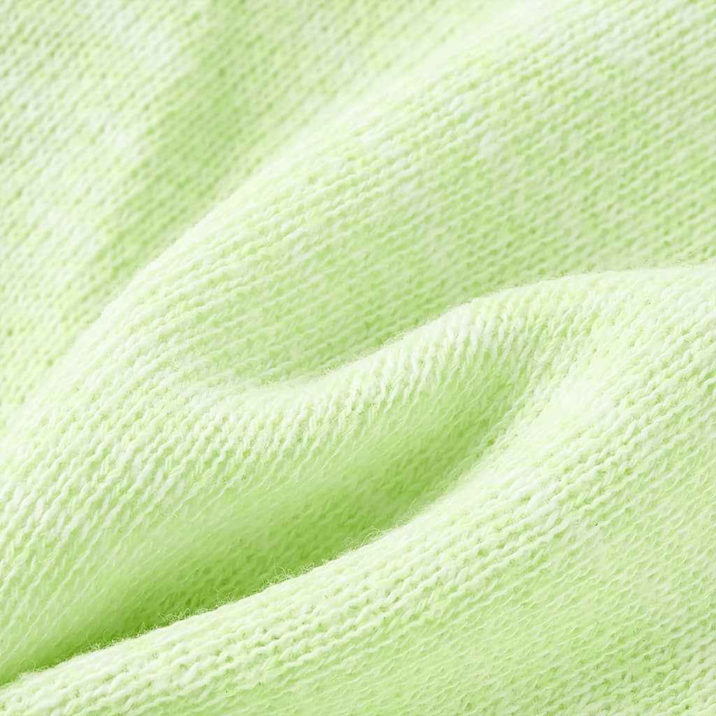 Calções de criança com cordão amarelo néon 92