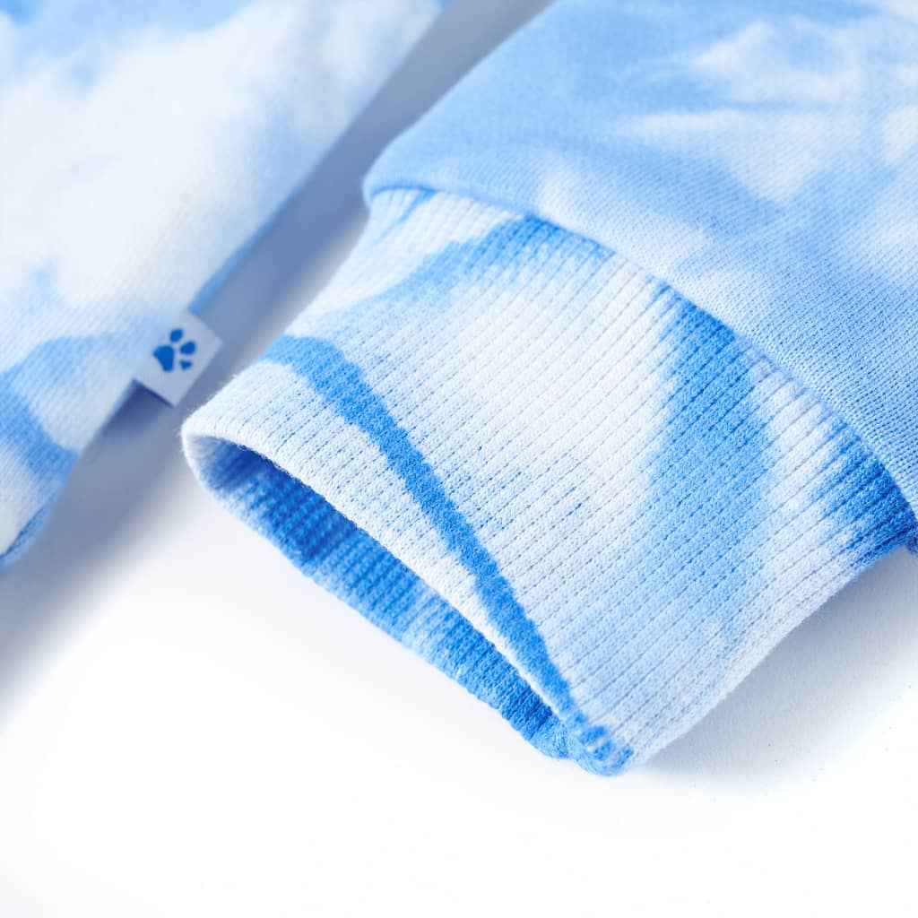 Sweatshirt para criança azul-suave 92