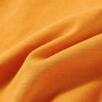 T-shirt de manga comprida para criança cor ocre 92