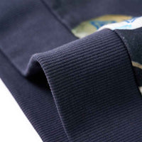 Sweatshirt para criança azul-marinho 92
