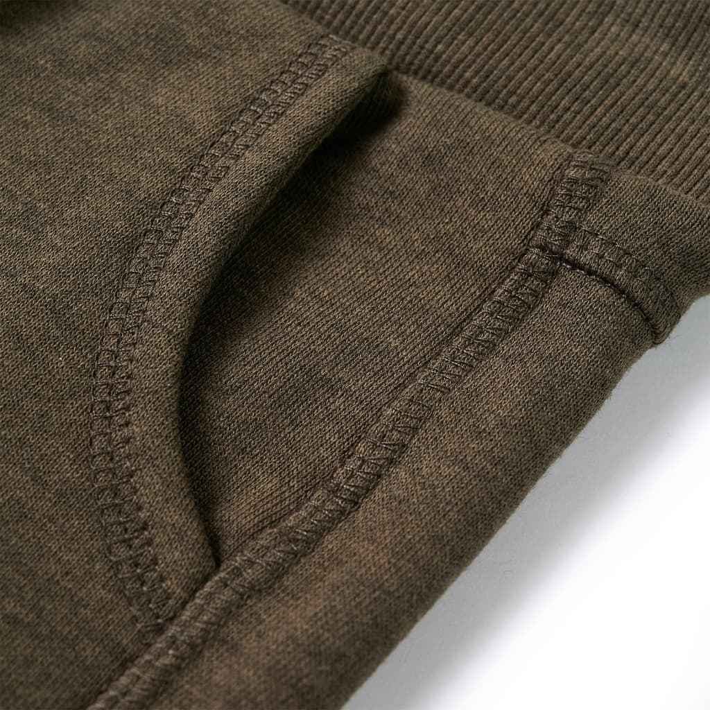 Calças de fato de treino para criança caqui mesclado 92