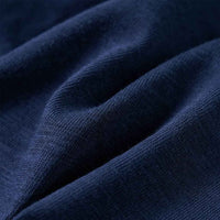 T-shirt de manga comprida para criança azul mesclado 92