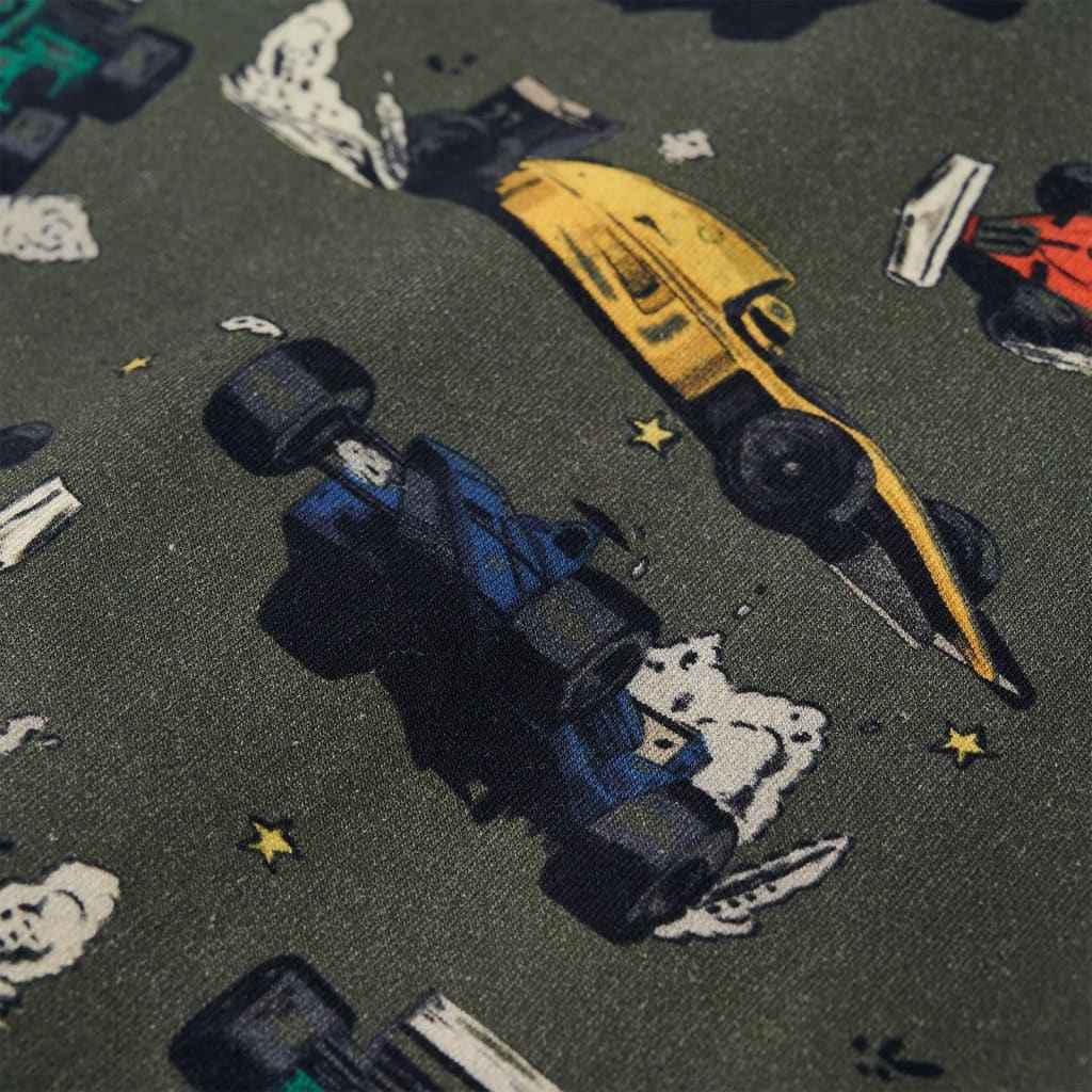 Sweatshirt para criança cor caqui 92