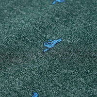 Sweatshirt para criança verde-escuro mesclado 92